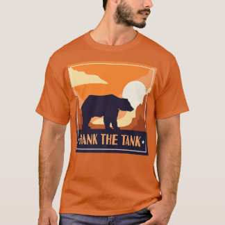 Camiseta Hank The Tank California Bear Lake Tahoe Bears Fu