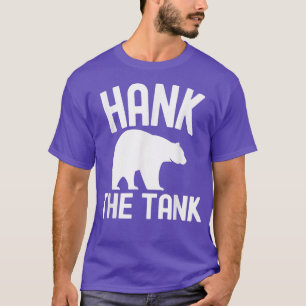 Camiseta Hank The Tank - Lago Tahoe California Big Black Be