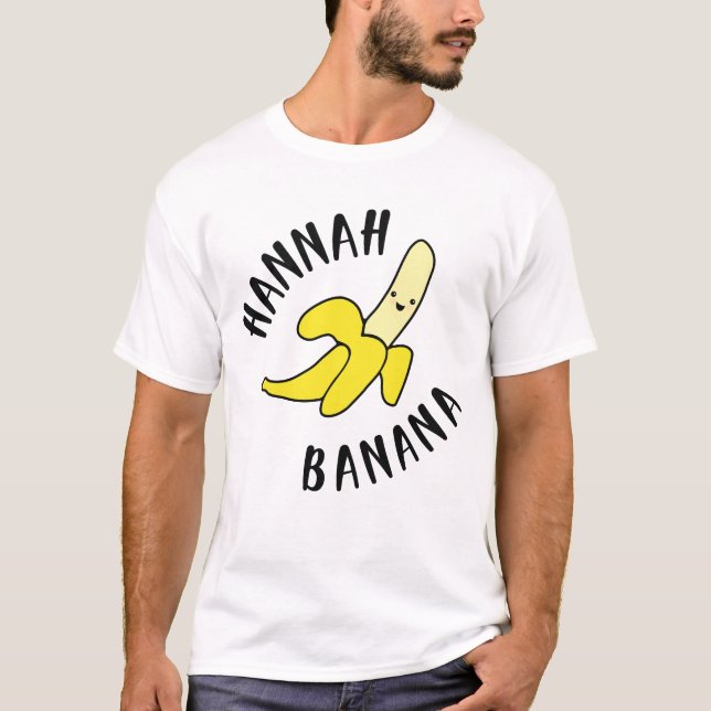 Camiseta Hannah Banana Apelido (Frente)
