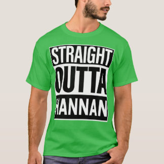 Camiseta Hannan Name Hetero Outta Hannan