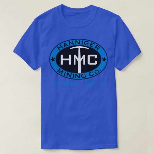 Camiseta Hanniger Mining Co (Frente do Design)