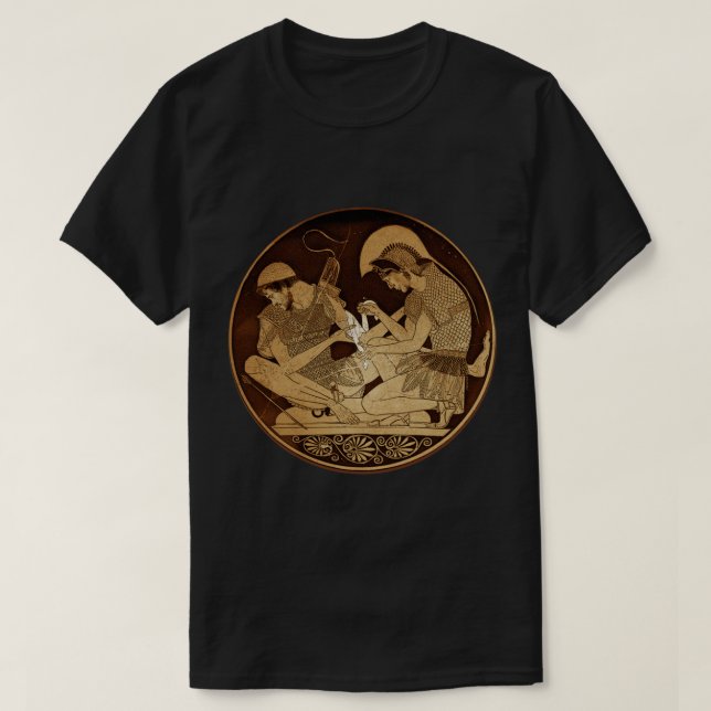 Camiseta Hannigram Achilles e Patroclus (Frente do Design)