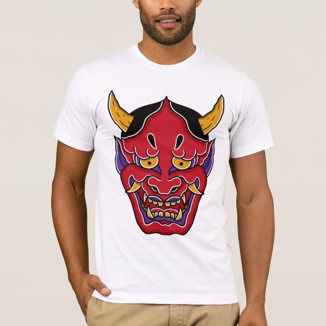 Camiseta Hannya (般 若 の 面) (Frente)