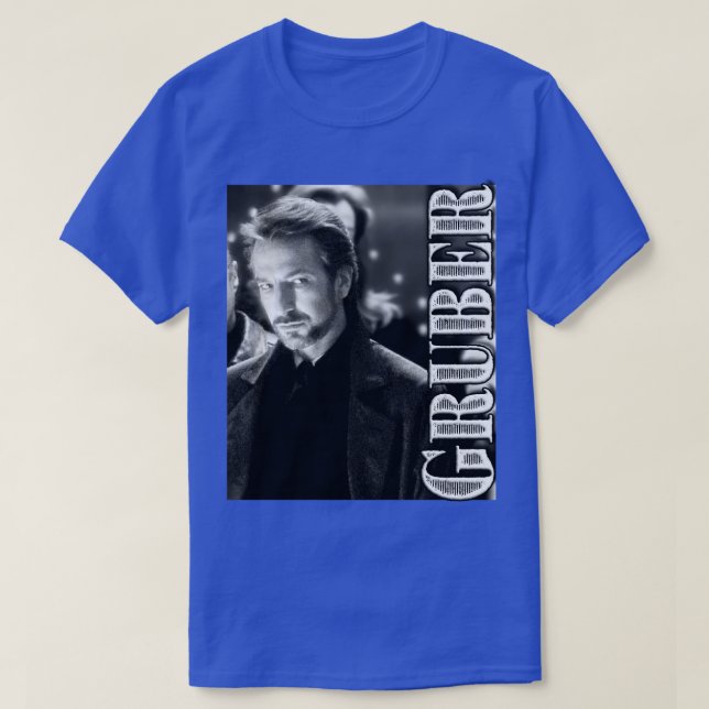 Camiseta Hans Gruber Die Duro (Frente do Design)
