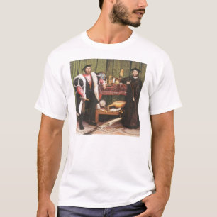 Camiseta Hans Holbein mais novos os embaixadores, 1533