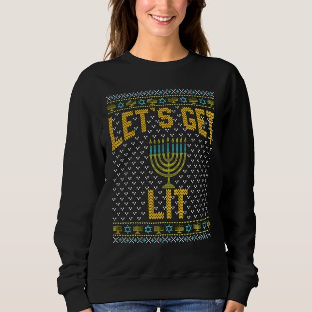 Camiseta Hanuka Feio Vamos Ficar Bêbados (Frente)