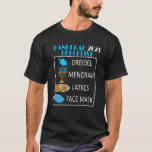 Camiseta Hanukkah 2021 Checklist Chanukah Pajama Jewish Chr<br><div class="desc">Hanukkah 2021 Checklist Chanukah Pajama Dia de Natal Judeu</div>