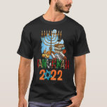 Camiseta Hanukkah 2022 Menorah Jewish Chanukah Pajamas Happ<br><div class="desc">Hanukkah 2022 Menorah Jewish Chanukah Pajamas Happy Hanukkah</div>