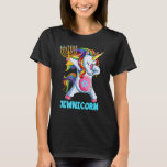 Camiseta Hanukkah Dabbing Judaico Unicorn Chanukah<br><div class="desc">Hanukkah Dabbing Judaico Unicorn Chanukah Natal 4</div>