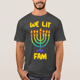 Camiseta Hanukkah Dava Presente Para Estar Parado Os Estúp