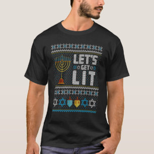Camiseta Hanukkah deixa cair