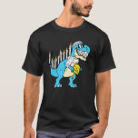 Camiseta Hanukkah Dinosaur Menorawr Saurus Rex Chanukah Jue<br><div class="desc">Hanukkah Dinossaur Menorawr Saurus Rex Chanukah Jewish Boys.</div>