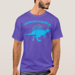 Camiseta Hanukkah Dinossaur Velociraptor Menorasaurus Engra<br><div class="desc">Hanukkah Dinossaur Velociraptor Menorasaurus Engraçado Judeu.</div>