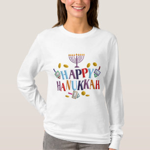 Camiseta Hanukkah feliz
