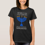 Camiseta Hanukkah Festival de Luzes Latse em Hanuka - Ch Ju<br><div class="desc">Hanukkah Festival de Luzes Latse em Hanuka,  Judeu Chanukah</div>