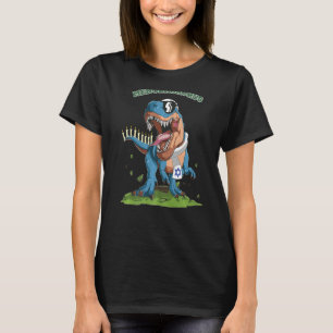 Camiseta Hanukkah Jewish Menorasaurus Menorah Rex Dinosaur