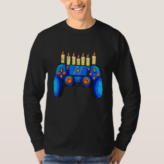 Camiseta Hanukkah Jewish Video Game Controller Gamer Chanuk