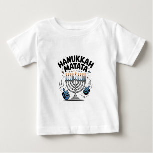 Camiseta Hanukkah Matata Hanukkah Judaico Engraçado