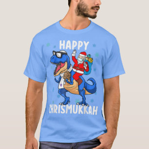 Camiseta Hanukkah Natal Judeu Natal Kids Feliz Chrismuk