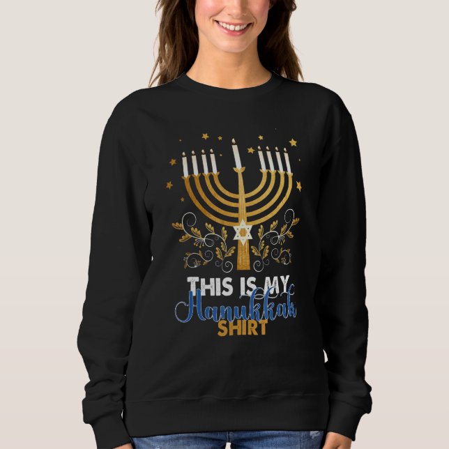Camiseta Hanukkah Pajama This is My Hanukkah  2022 (Frente)