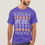 Camiseta Hanukkah Vintage Dreidel Champion Engraçado Hol Ju<br><div class="desc">Hanukkah Vintage Dreidel Champion Engraçado Feriado Judeu.</div>