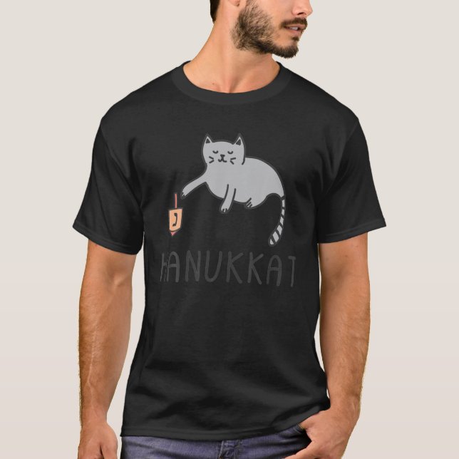 Camiseta Hanukkat - Hanukkah Brincando Com Sonho (Frente)