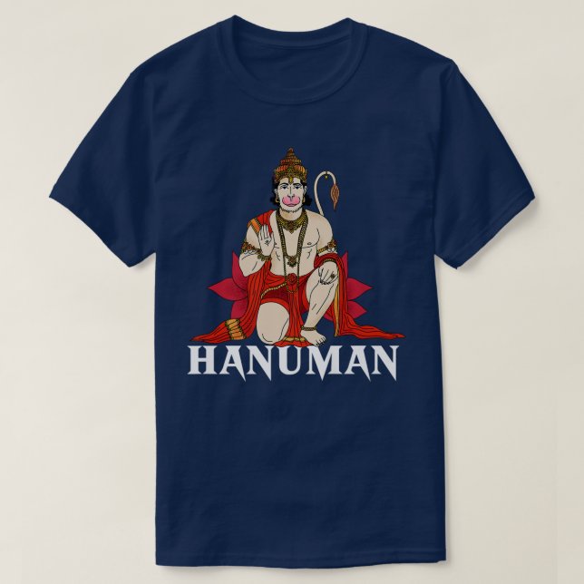 Camiseta Hanuman Hindu God Premium  (Frente do Design)