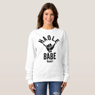 CAMISETA HAOLE BABE SHAKA HAWAII