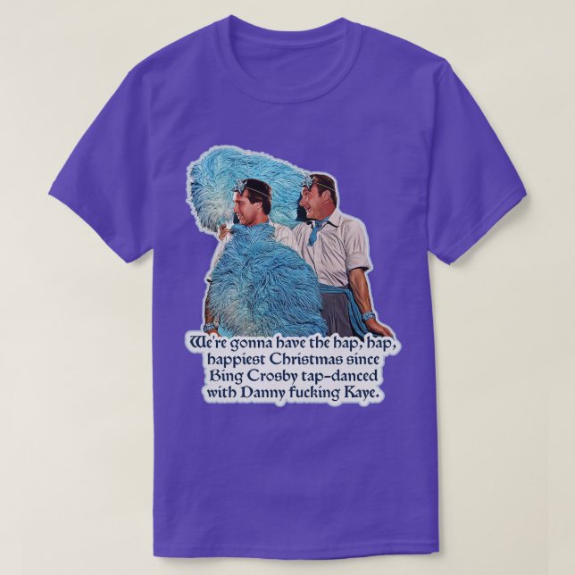 Camiseta Hap Hap Happiest Christmas Sisters Reprise MashUp (Frente do Design)