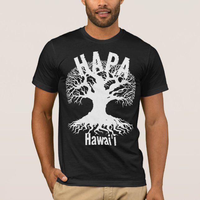 Camiseta HAPA HAWAII ROOTS Whats (Frente)