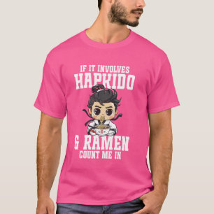 Camiseta Hapkido Ramen Arts Marciais Coreanas Belt Tradicio