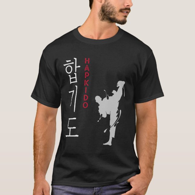 Camiseta Hapkido Selfdefense Artes Marciais Coreanas (Frente)