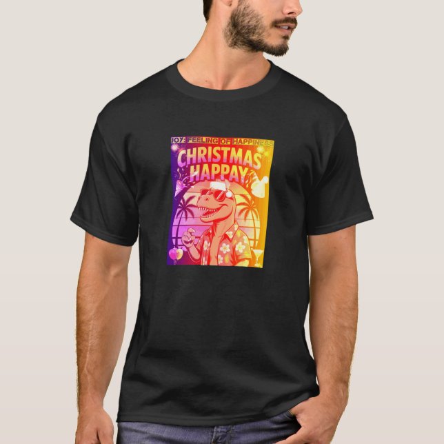 Camiseta happay Christmas Joy: The feeling of happiness (Frente)