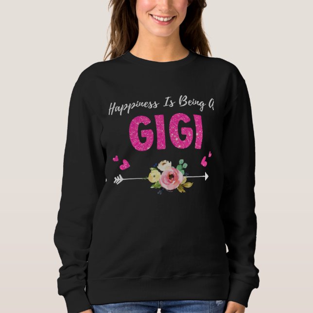 Camiseta Happiness is being a gigi (Frente)