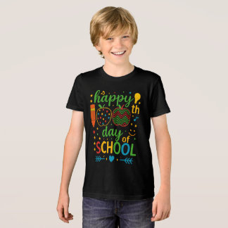 Camiseta Happy 100th Day of School – Fun & Colorful