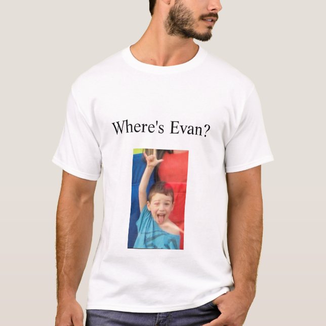 Camiseta Happy 18th Birthday Evan!  (Frente)