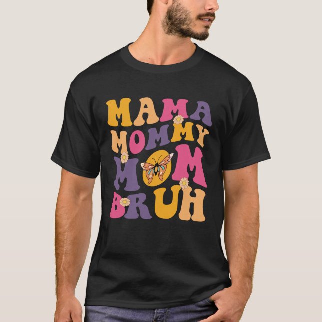 Camiseta Happy 1st Mothers Day Baby Boy Mommy Loves Me Outf (Frente)
