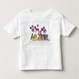 Camiseta Happy 4th of July USA