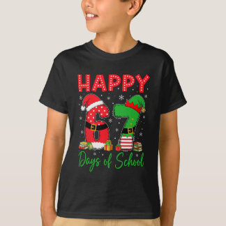 Camiseta Happy 67 Days Of School Six Seven 67 Christmas San