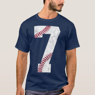 Camiseta Happy 7th Birthday Gift Baseball Kids 7 2015 Seven