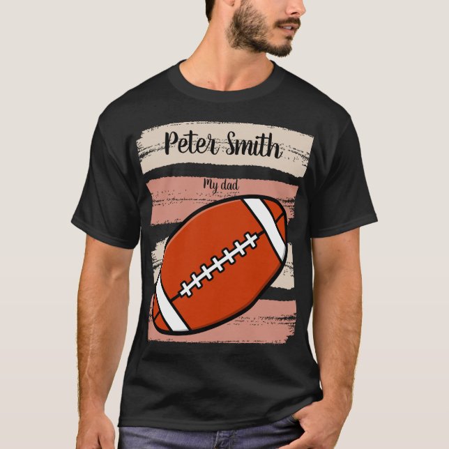 Camiseta Happy american football fun day (Frente)