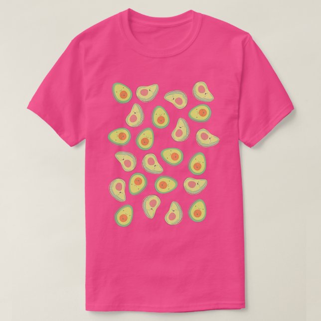 Camiseta Happy Avocados (Frente do Design)