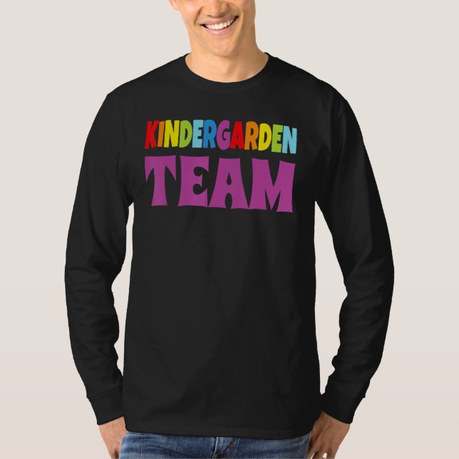 Camiseta Happy Back To School Team Kindergarten Teacher Stu (Frente)