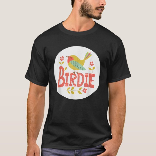 Camiseta Happy Birdie Costume for Adults and Kids  (Frente)