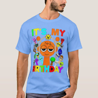 Camiseta Happy Birthday Sprunky Oren Simon Pinki Raddy Funb