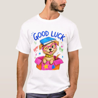 Camiseta Happy Book Dog
