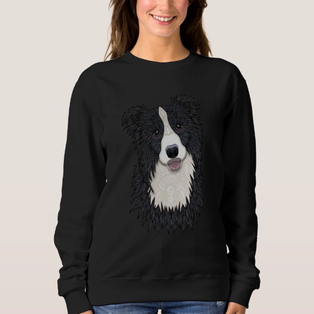 Camiseta Happy Border Collie by Love Passion  idea (Frente)