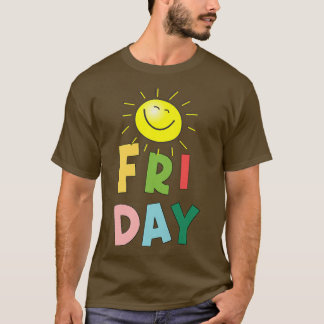 Camiseta Happy Bright Sunny Sexta-Feira
