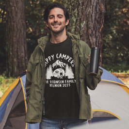 Camiseta Happy Campers - Funny Family Reunion