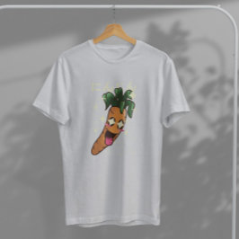 Camiseta Happy Carrot Kawaii
